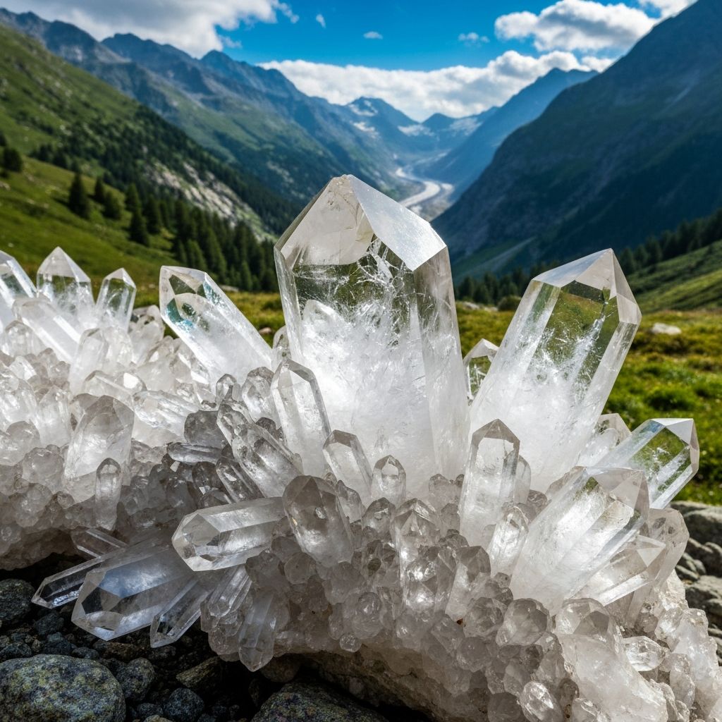 Mineralien in der Natur